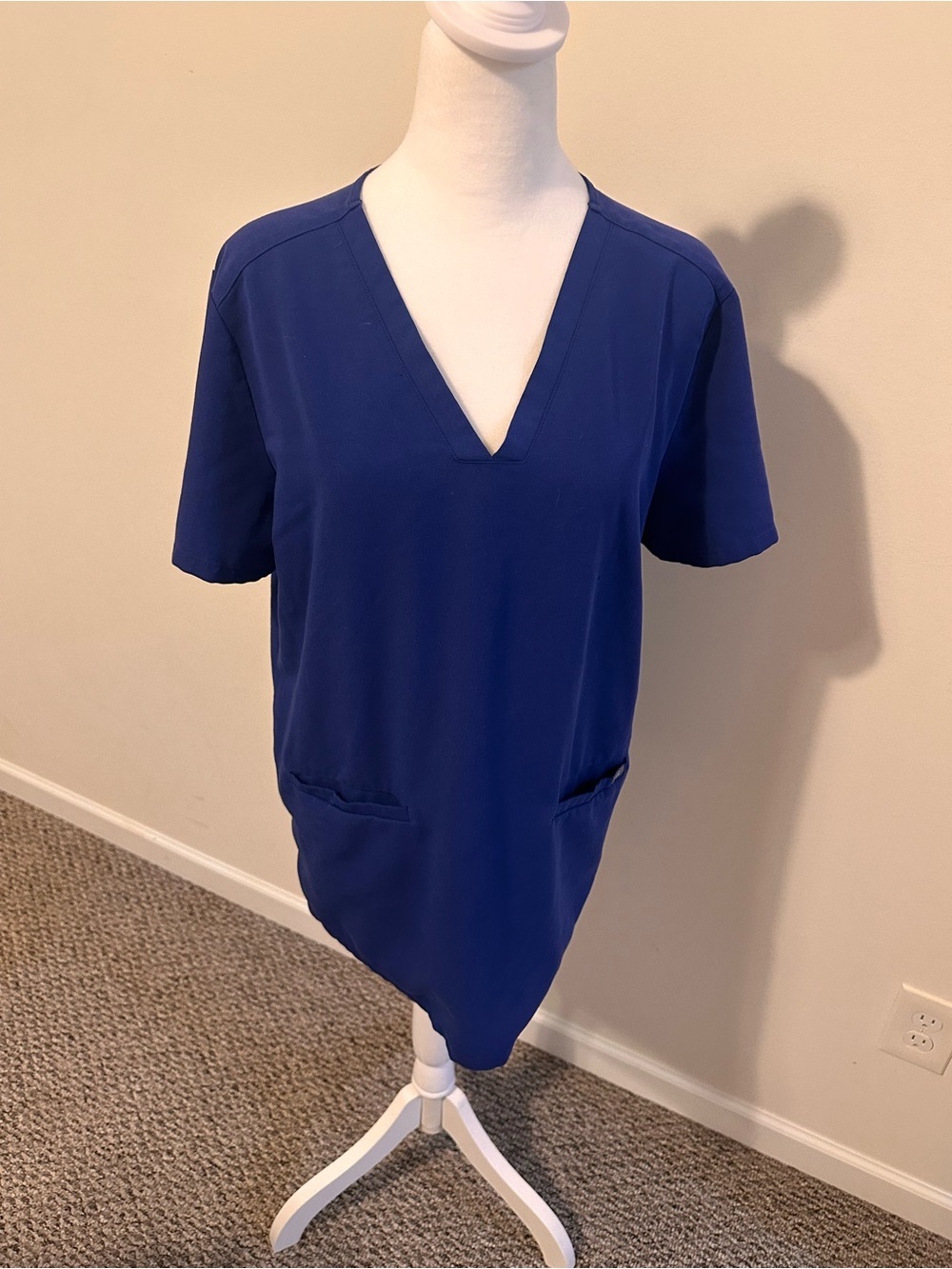 FIGS  Casmas Scrub Top Blue  Size Large